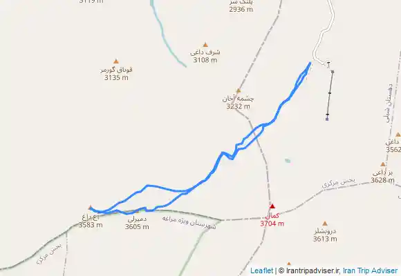 ترک جی پی اس دمیرلی و اغ داغ
