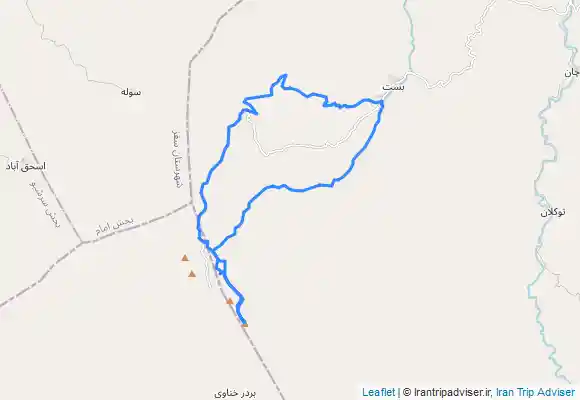 ترک جی پی اس صعود و فرود قله ی زلیخا