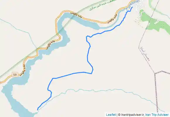 ترک جی پی اس دره رزکان از ابتدای جاده مورود