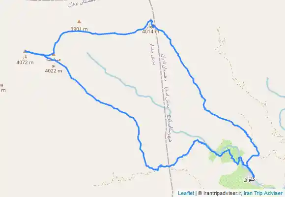 ترک جی پی اس قله های کهار و ناز - Kahar and Naz