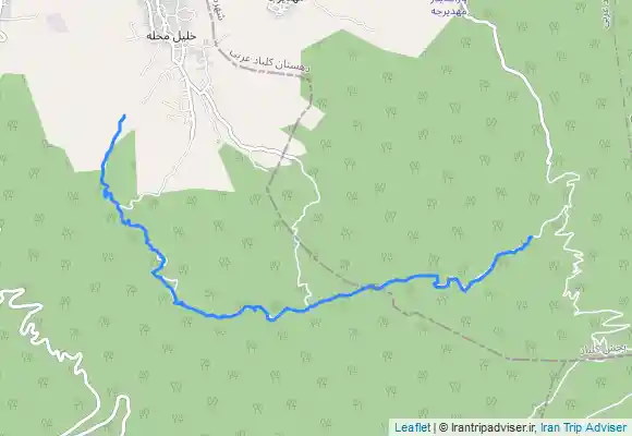 ترک جی پی اس برگشت از خربزه چشمه به خلیل شهر