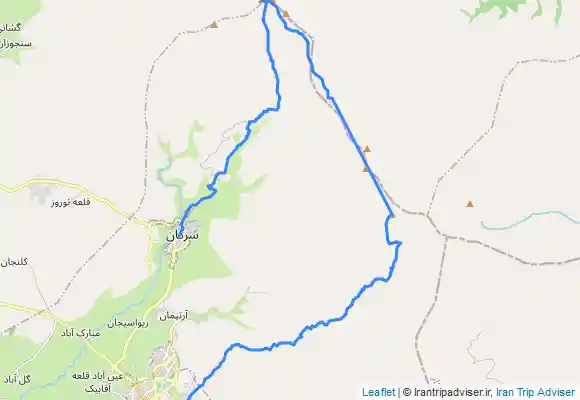 ترک جی پی اس خط الراس شاهنشین یخچال