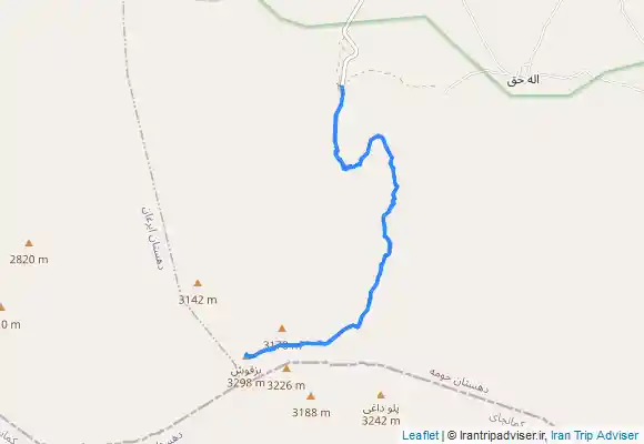 ترک جی پی اس قله بوز قوش