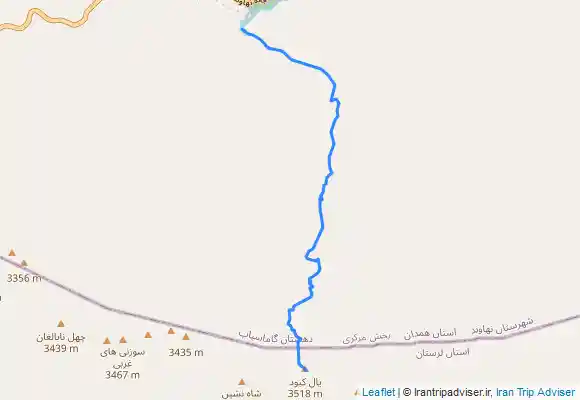 ترک جی پی اس (قله گرین ( یال کبود