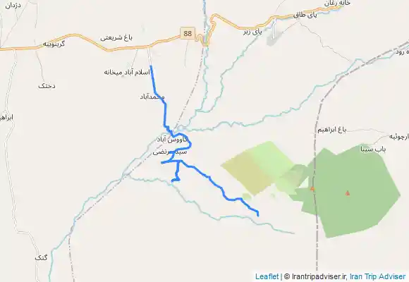 ترک جی پی اس آبشار آبسر