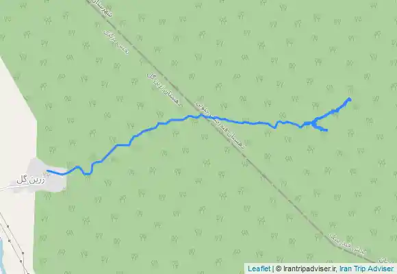 ترک جی پی اس حوضچه های زرین گل