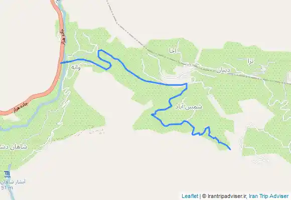 ترک جی پی اس آبشار شمس آباد