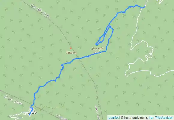 ترک جی پی اس GHal'e Miran-قلعه میران