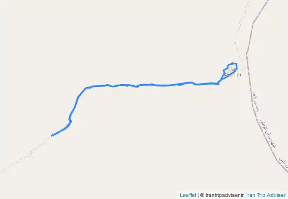 ترک جی پی اس مسیر کوه هزار