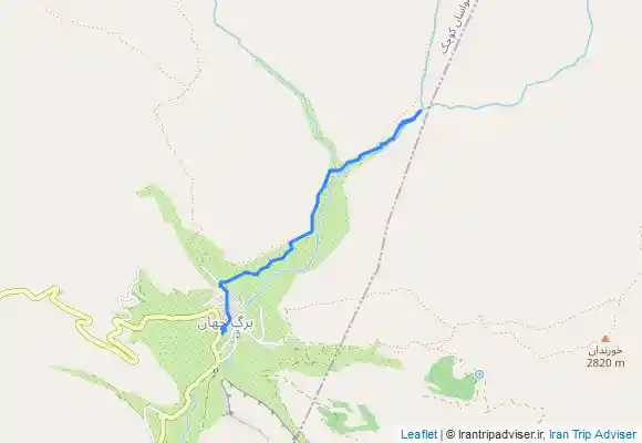 ترک جی پی اس آبشار برگه جهان۹۹.۷.۲۵