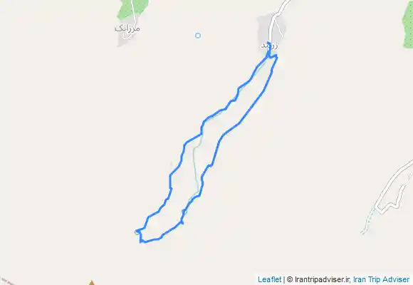 ترک جی پی اس چشمه آب عسل زربند، برگشت از دره بر و باد