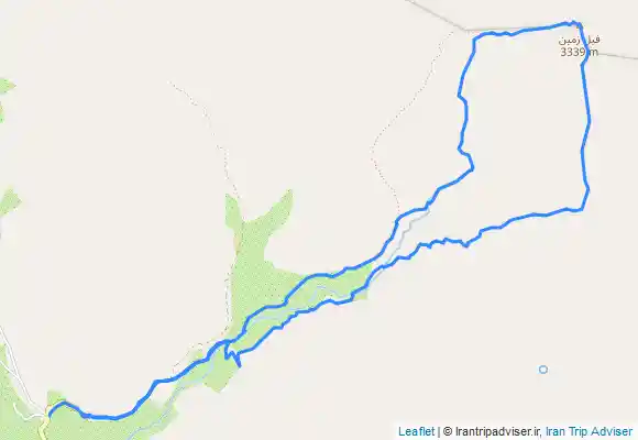 ترک جی پی اس قله فیل زمین