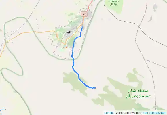 ترک جی پی اس قله بل شیراز