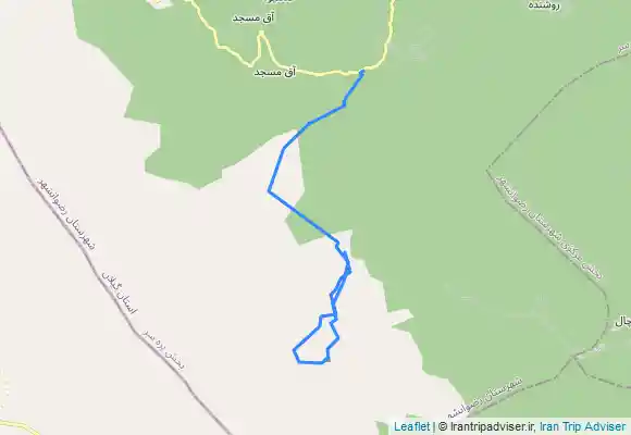 ترک جی پی اس قله دیه گاه   کلور   میانرود   پونل   رضوانشهر