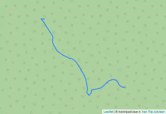 ترک جی پی اس مسیر پیاده روی تا آبشار کرنگ کفتر