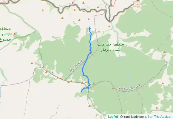 ترک جی پی اس سید جبرییل به روستای اوشتبین