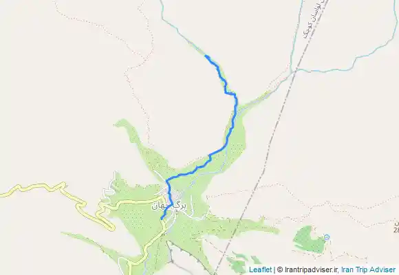 ترک جی پی اس second waterfall-bargejahan - آبشار دوم برگ جهان