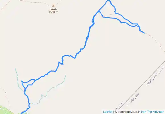 ترک جی پی اس صعود به مهرچال از امامه