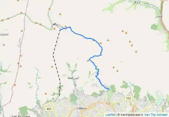 ترک جی پی اس کلکچال به توچال