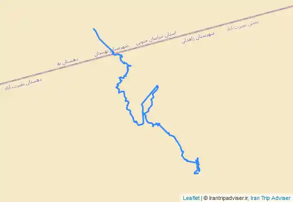 ترک جی پی اس شب سوم تا ابشار زیست