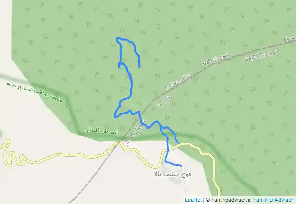 ترک جی پی اس Ghoushe cheshmeh