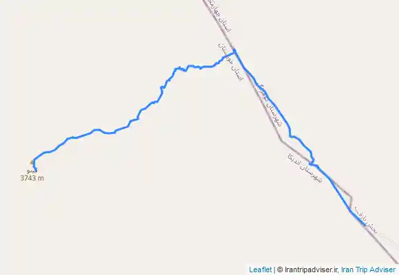 ترک جی پی اس کوه کینو-بام استان خوزستان