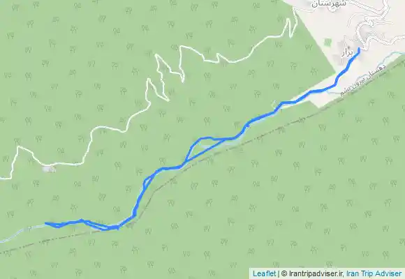ترک جی پی اس جنگل نوردی به سمت غار برار . روستای برار مرزن اباد