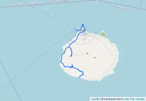 ترک جی پی اس Hormoz Island