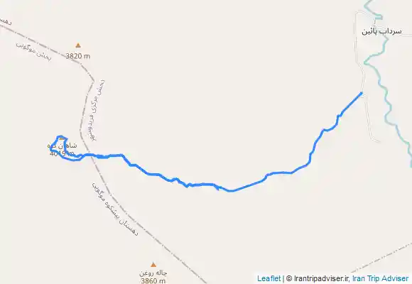 ترک جی پی اس صعود به قله شاهان کوه