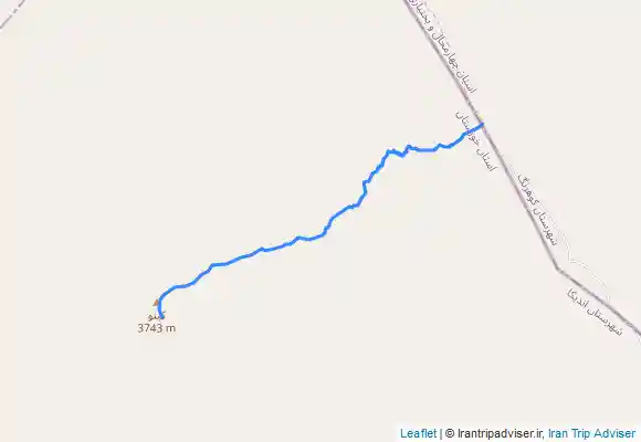 ترک جی پی اس قله کینو بام استان خوزستان