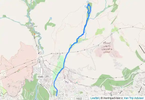 ترک جی پی اس گلابدره به چشمه وزباد