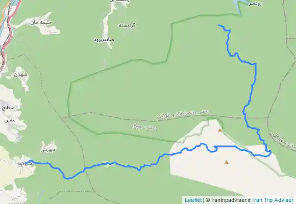 ترک جی پی اس درفک غربی به شمالی