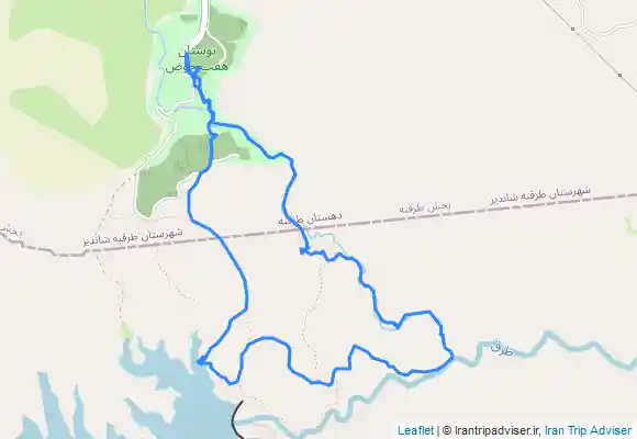 ترک جی پی اس منطقه هفت حوض