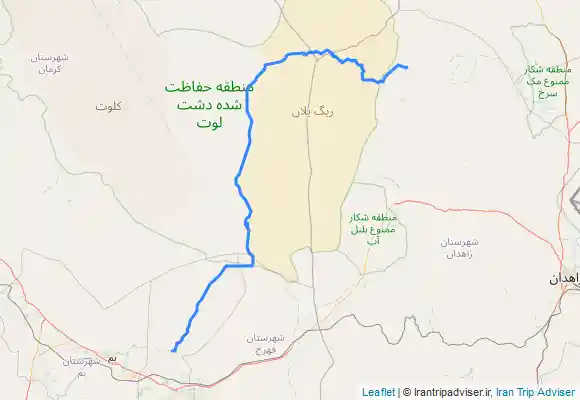 ترک جی پی اس مسیر چارصد