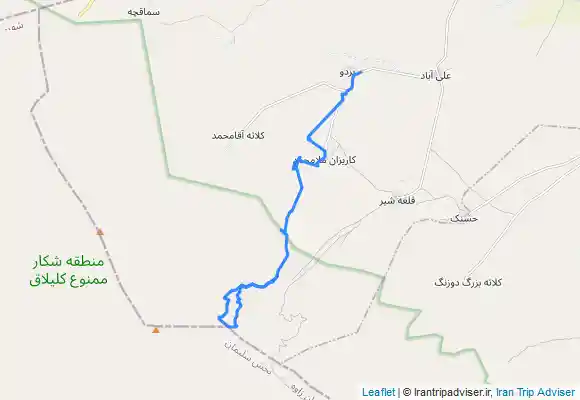 ترک جی پی اس قله کاریزان