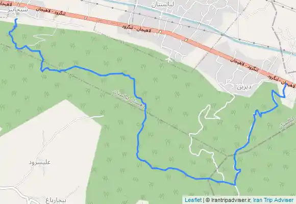 ترک جی پی اس جایگاه cng - جنگل تاریک - گوهرسرا