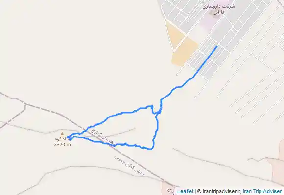 ترک جی پی اس شاه کوه shah kouh