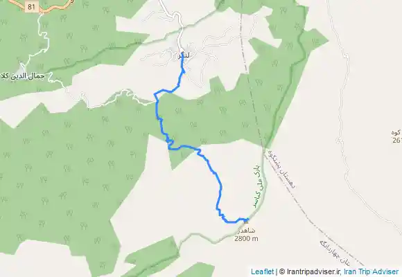 ترک جی پی اس شاهدژ از لنگر