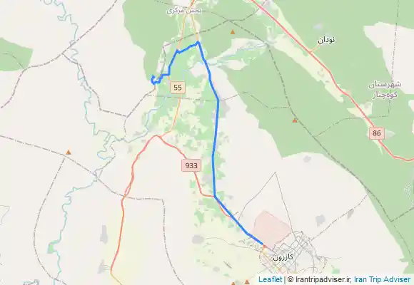 ترک جی پی اس آبشار غرغر حکیم باشی