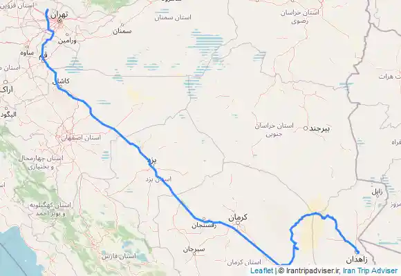 ترک جی پی اس سفر لوت با تیم کلوپ سافاری ملی و لیدری حاج عظیم
