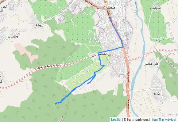 ترک جی پی اس جنگل سکوتپه از راه مهدشت ساری
