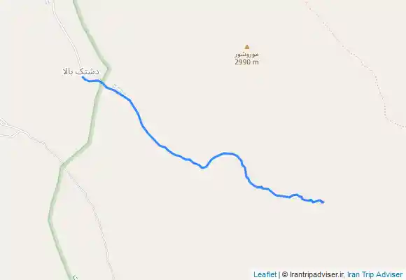 ترک جی پی اس آبشار یخی دشتک سانیج