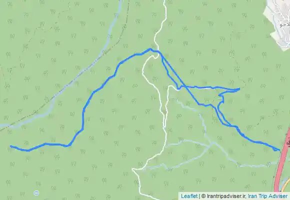 ترک جی پی اس پیمایش جنگی به سمت کلبه عمورمضان از مسیر عوارضی به سمت مرداب هسل