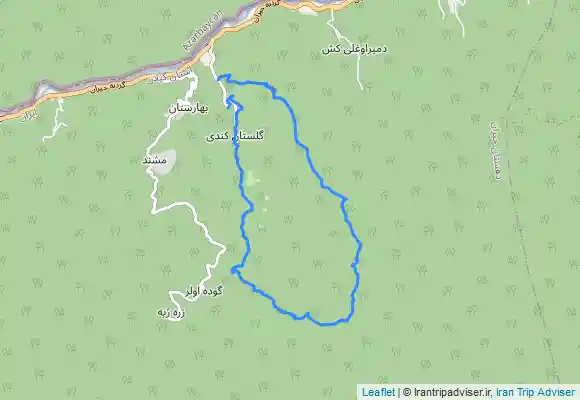 ترک جی پی اس بهارستان به موتالان (99.10.12) / baharestan to motalan