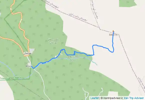 ترک جی پی اس قله دیش-دردانه