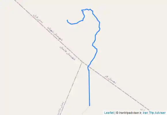 ترک جی پی اس مسیرصعودبه قله چوبین وبرگشت ازچشمه نا