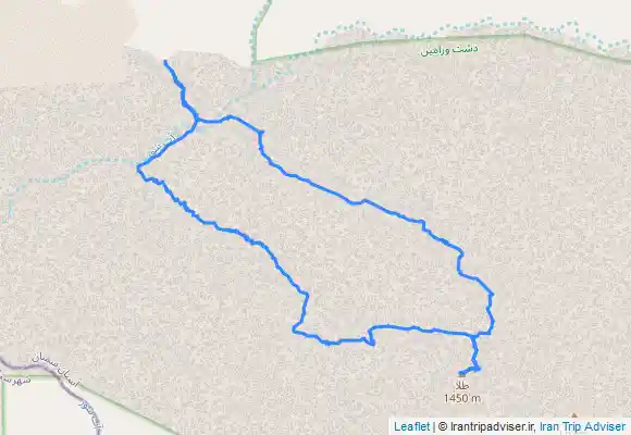 ترک جی پی اس قله طلا از روستای شورقاضی