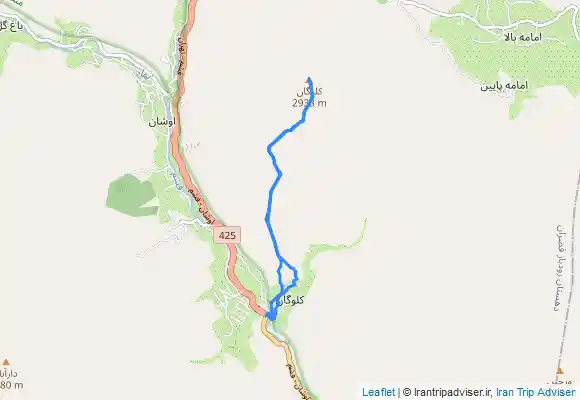 ترک جی پی اس قله کلوگان ، اورجین