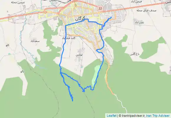 ترک جی پی اس گلند تاریکی،رنگو ،آبشار رنگو، النگدره