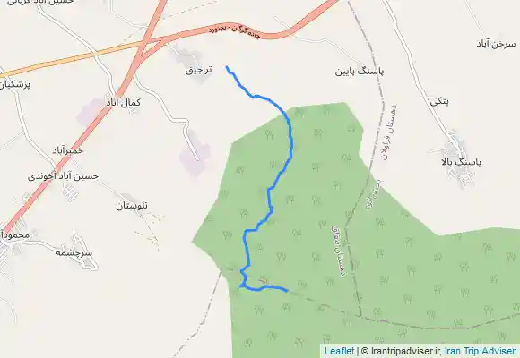 ترک جی پی اس نیلکوه برگشت از مرداب